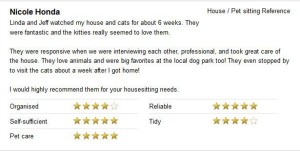 House and petsitting cats in Southern Califonria